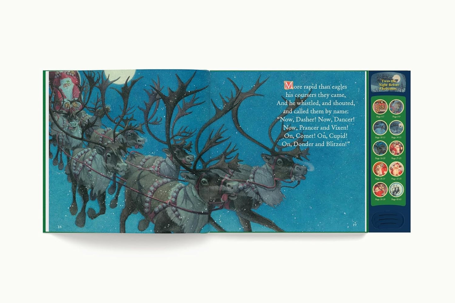 The Night Before Christmas Press and Play Storybook