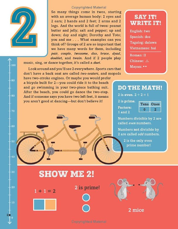 Numbermania: A Visual Exploration of 0 to 100