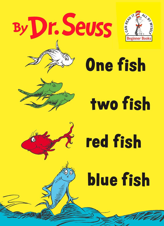 Beginner Books:  One Fish Two Fish Red Fish Blue Fish