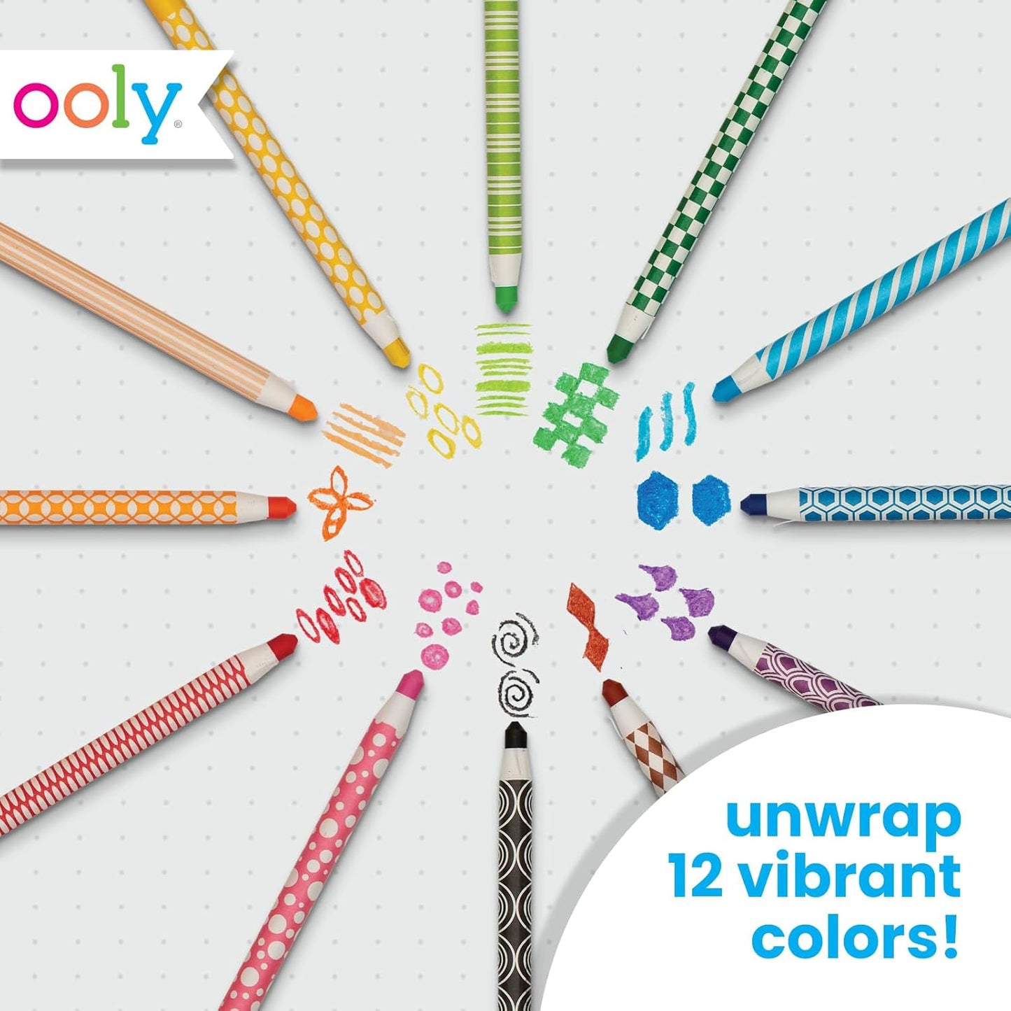 OOLY Color Appeel Crayons Set of 12