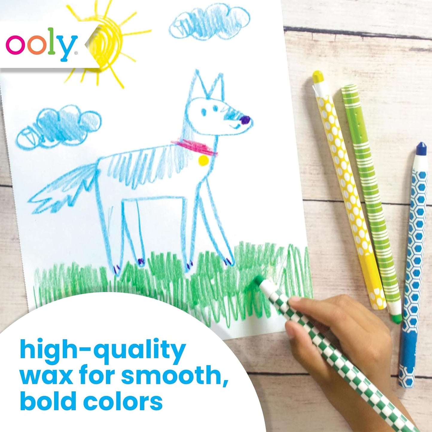 OOLY Color Appeel Crayons Set of 12
