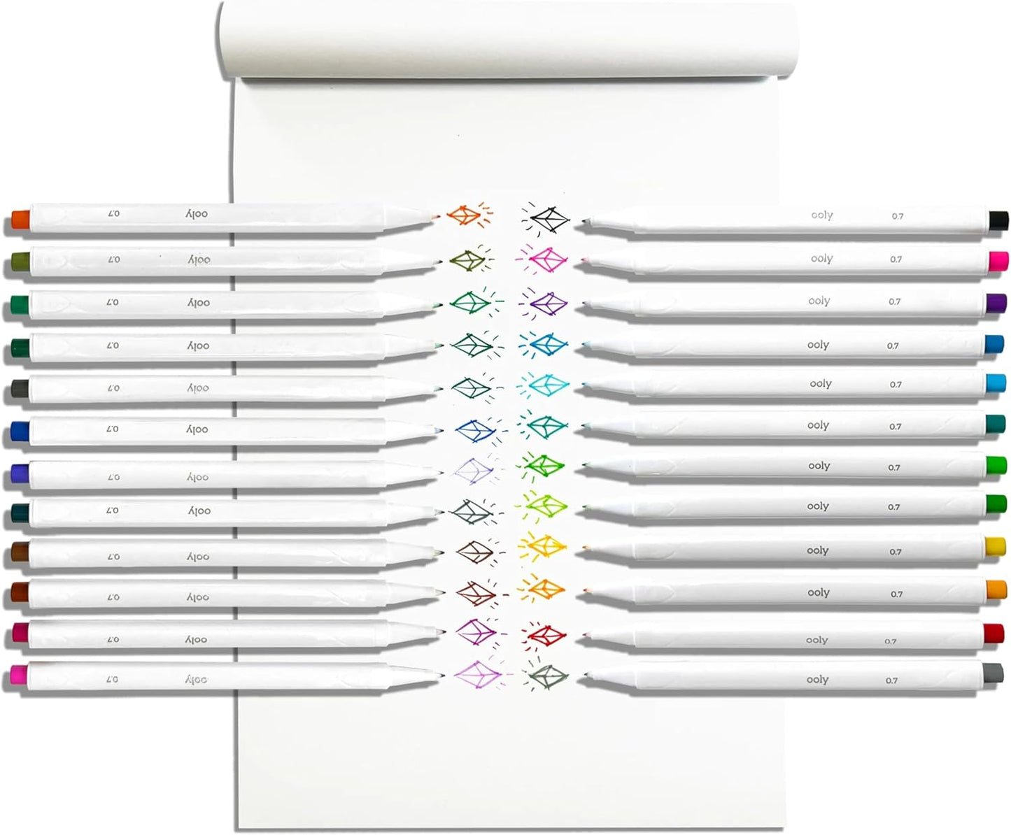 Seriously: Fine Felt Tip Markers Set of 24