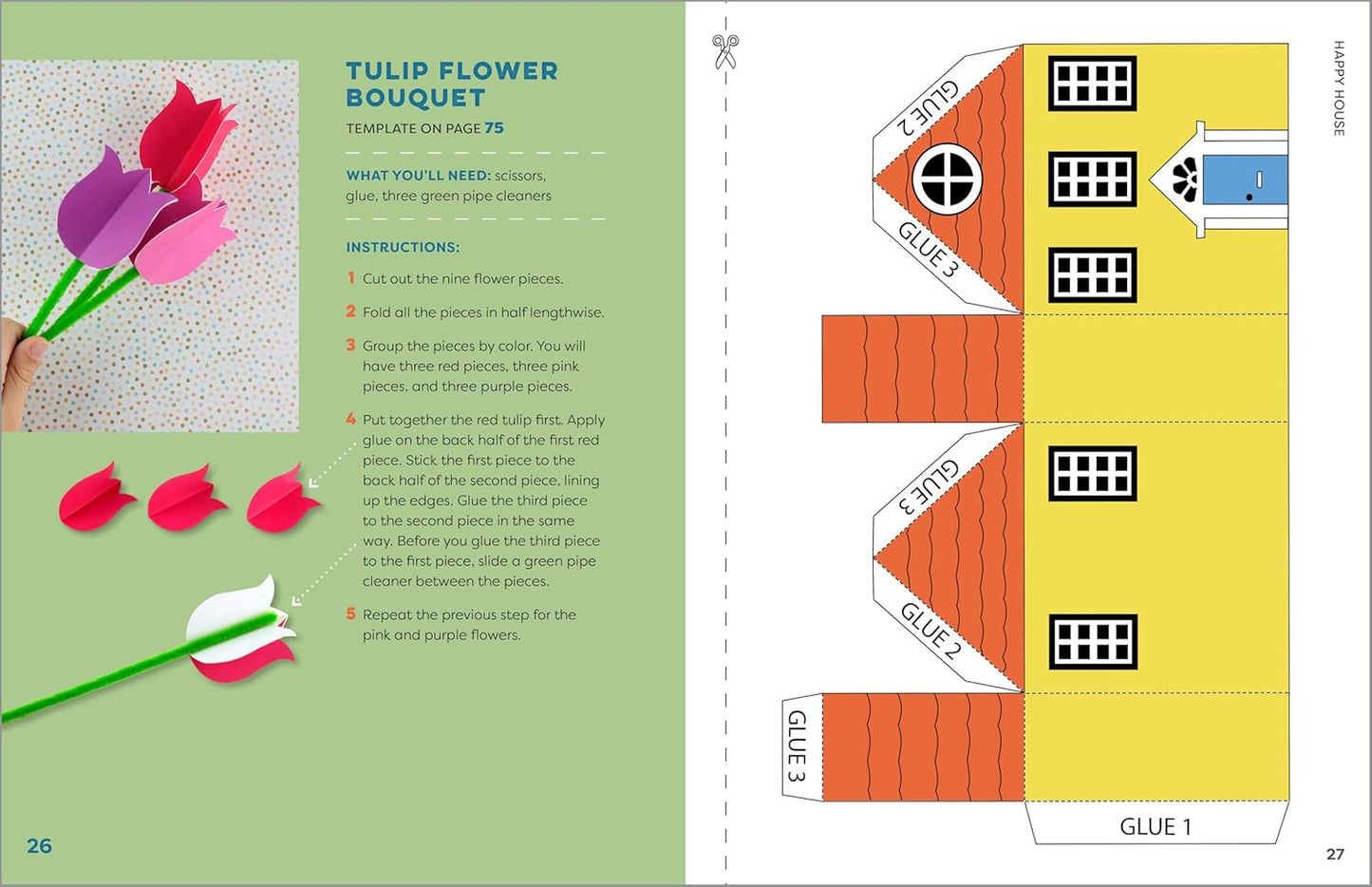 Paper Crafts for Kids: 25 Cut-Out Activities for Kids