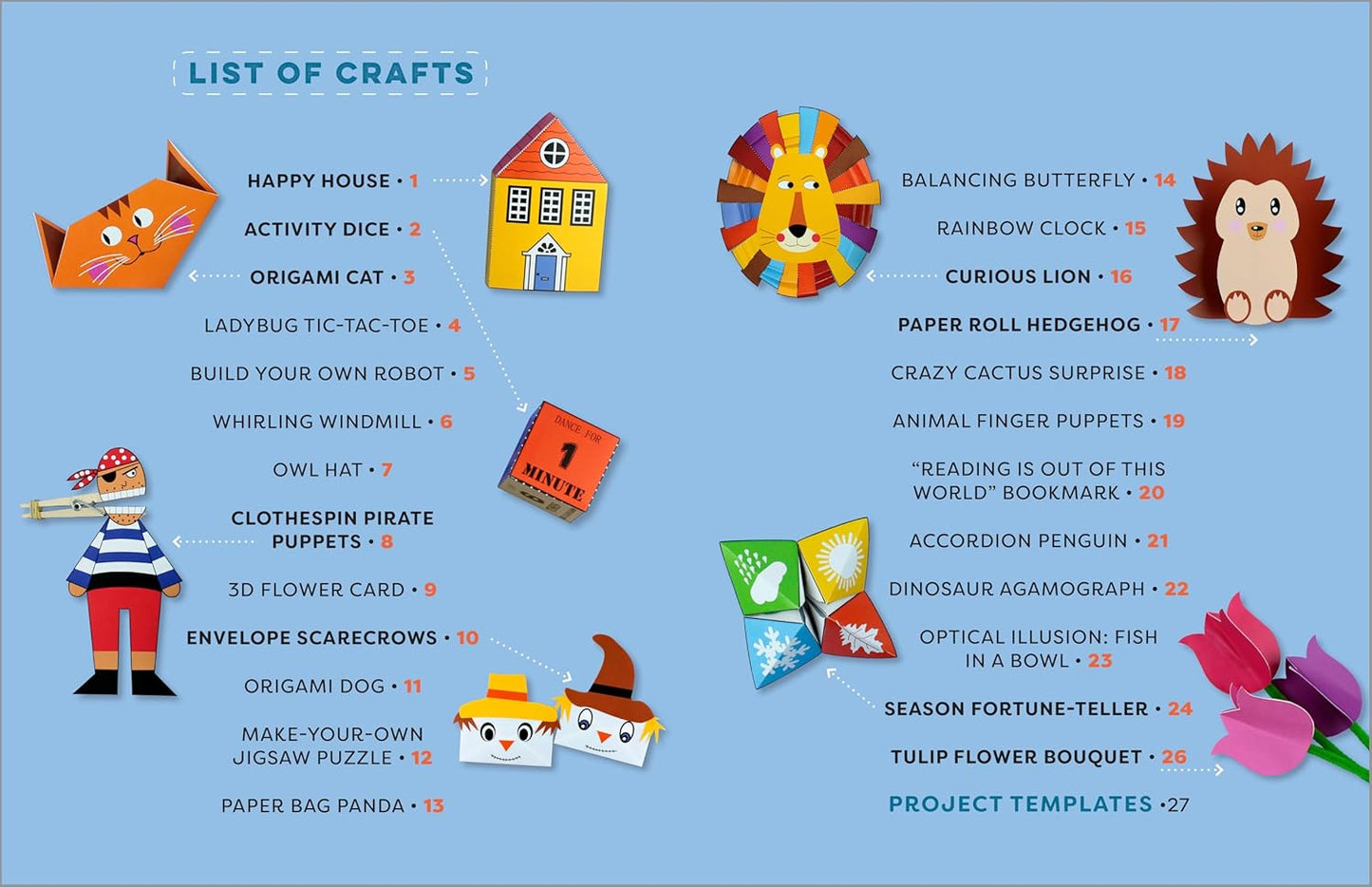 Paper Crafts for Kids: 25 Cut-Out Activities for Kids
