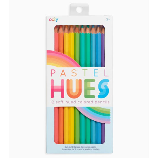 OOLY Pastel Hues Colored Pencils - Set of 12