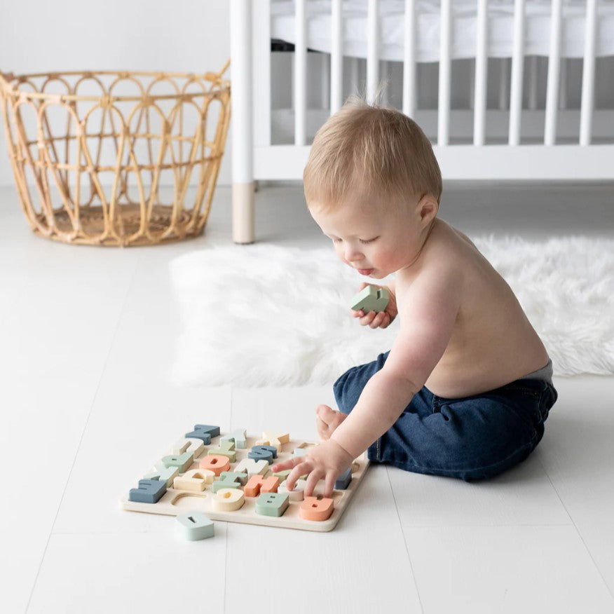 Wooden Alphabet Puzzle by Pearhead