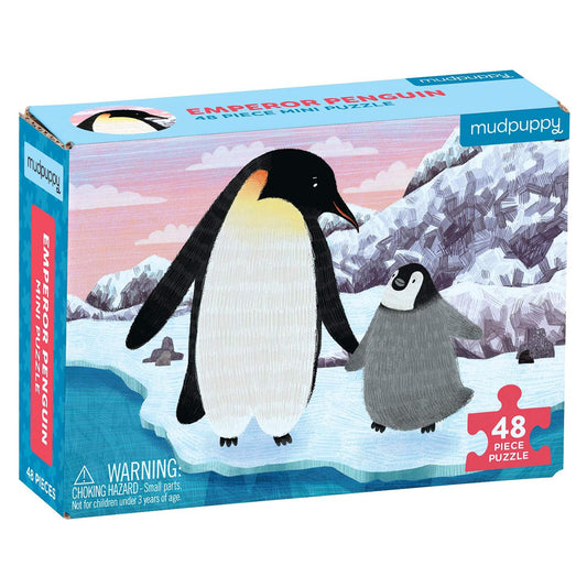 Mudpuppy Mini Puzzle: Emperor Penguin