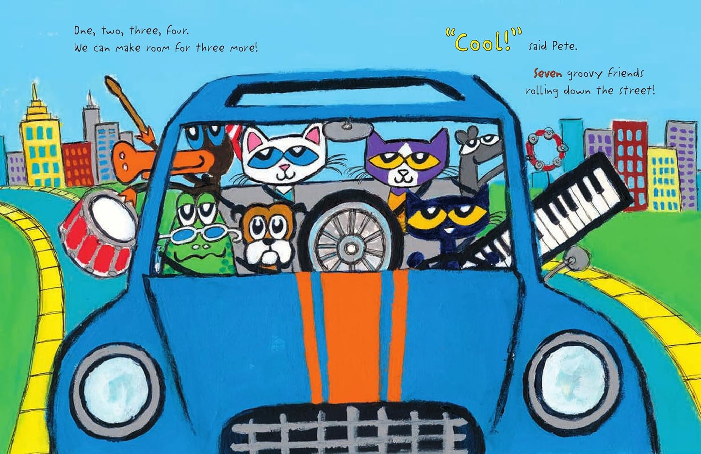 Pete the Cat's Cool New Ride