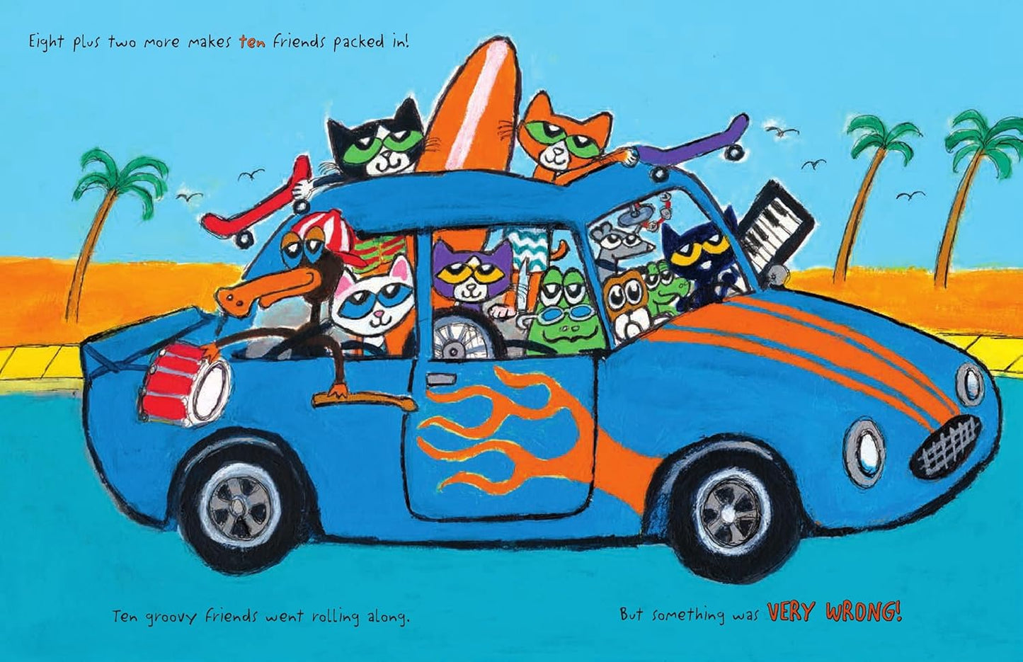 Pete the Cat's Cool New Ride