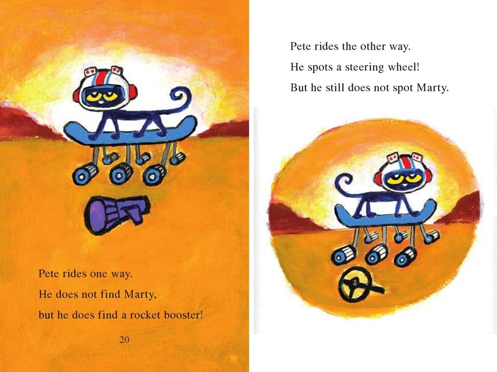 I Can Read Level 1: Pete the Cat's Mars Mission