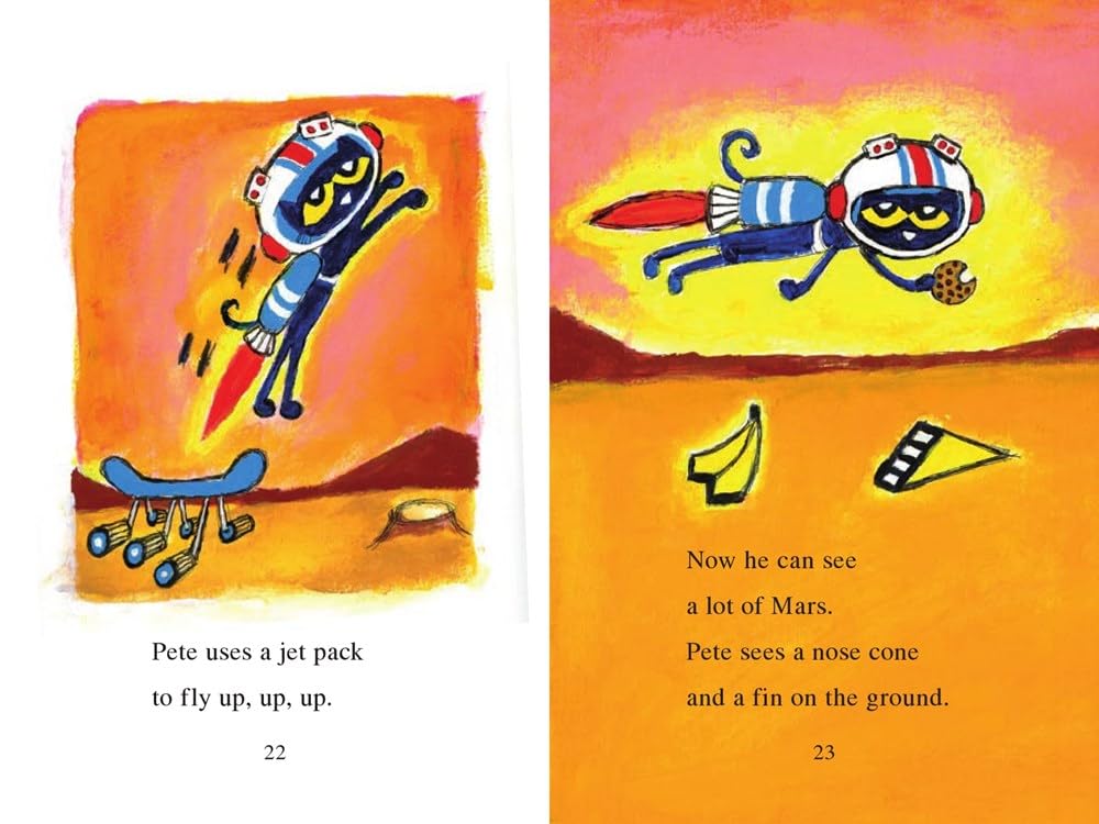 I Can Read Level 1: Pete the Cat's Mars Mission