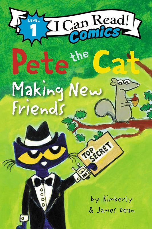 I Can Read Comics Level 1: Pete the Cat: Making New Friends