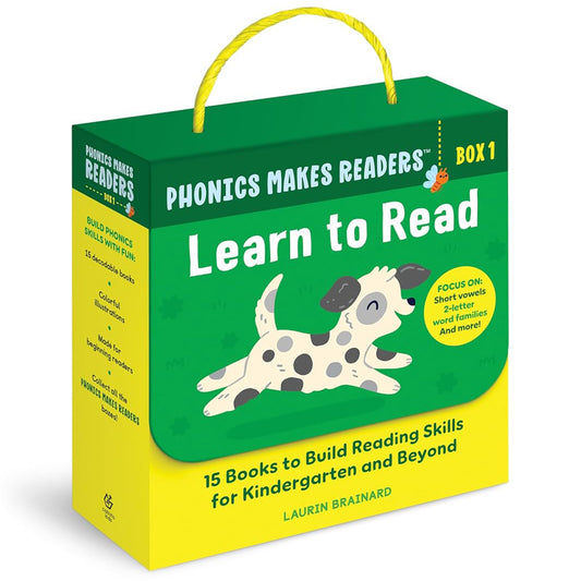 Phonics Makes Readers: Learn to Read Box 1