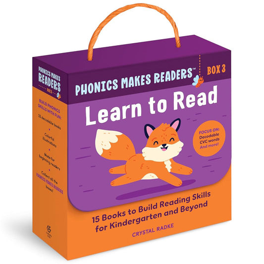 Phonics Makes Readers: Learn to Read Box 3