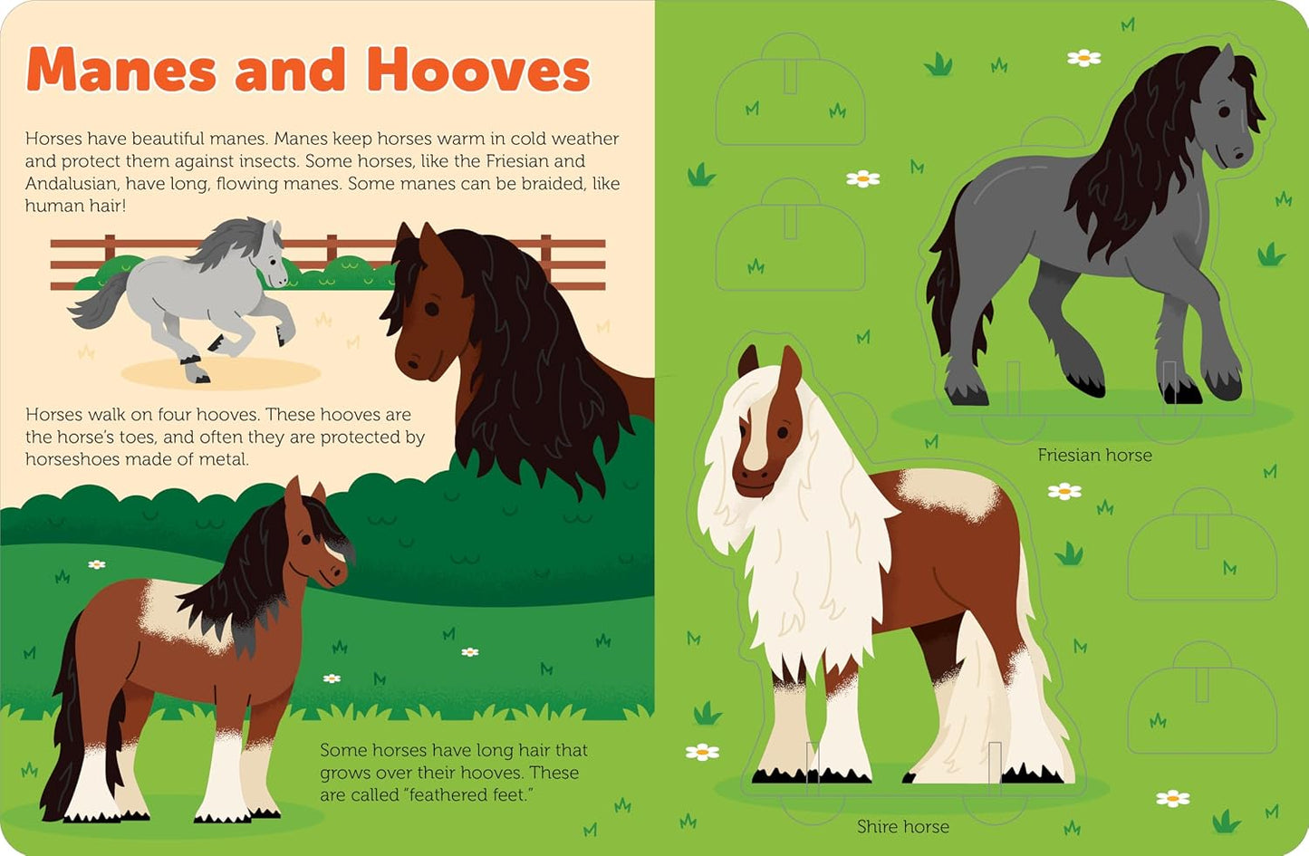 Pop Out Horses: Read, Build, and Play with These Fantastic Horses and Ponies