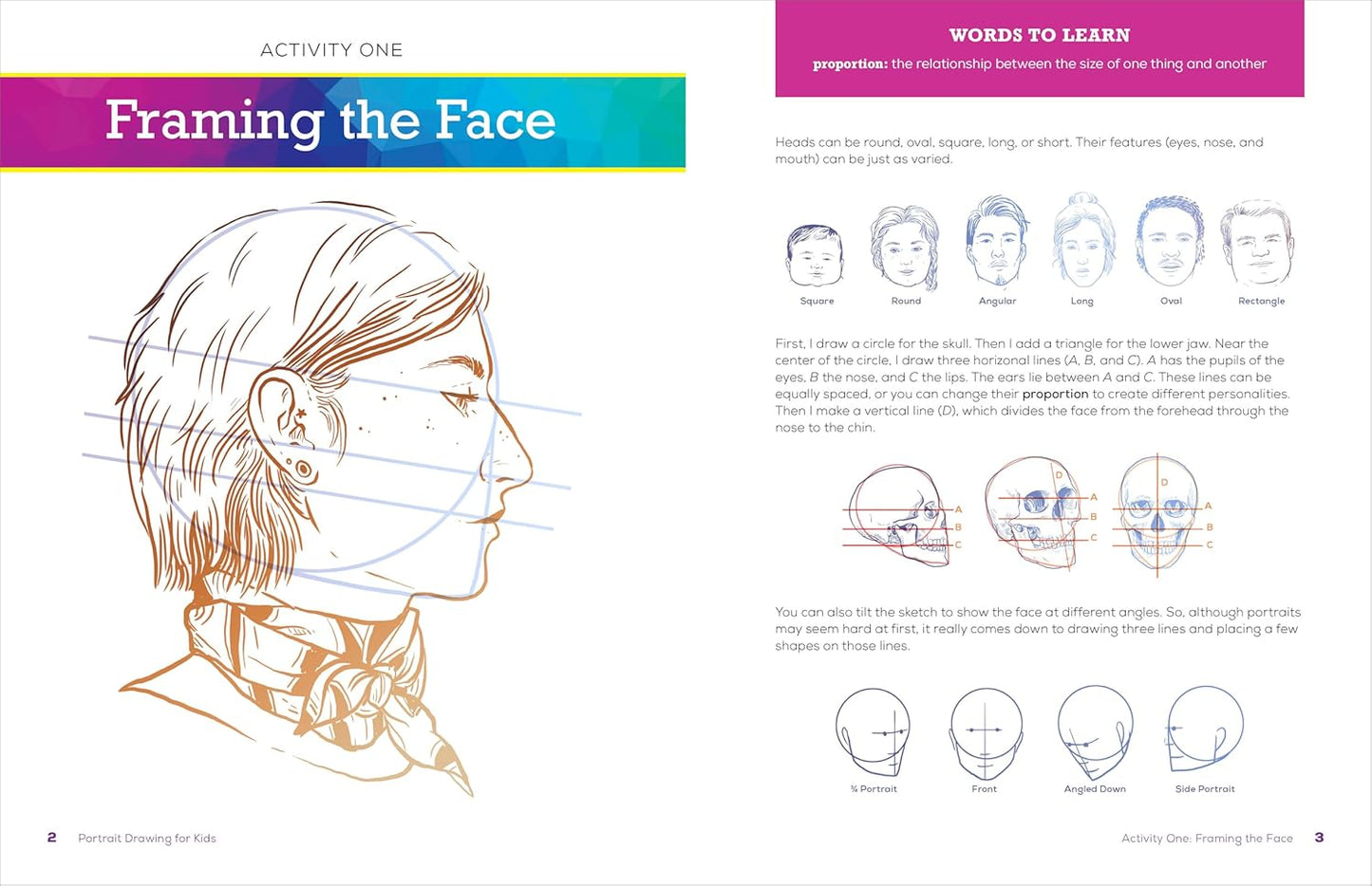 Portrait Drawing for Kids