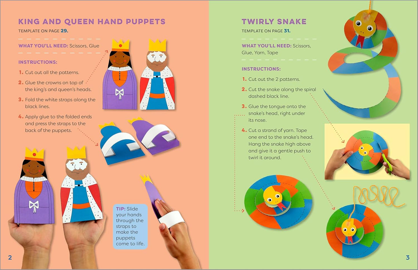 Preschool Paper Crafts: 25 Creative Crafts