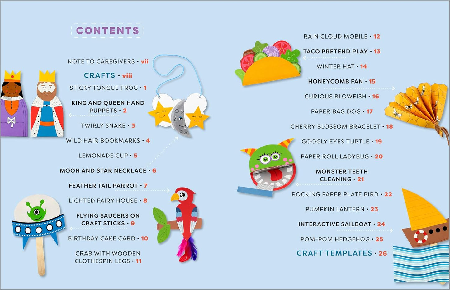 Preschool Paper Crafts: 25 Creative Crafts