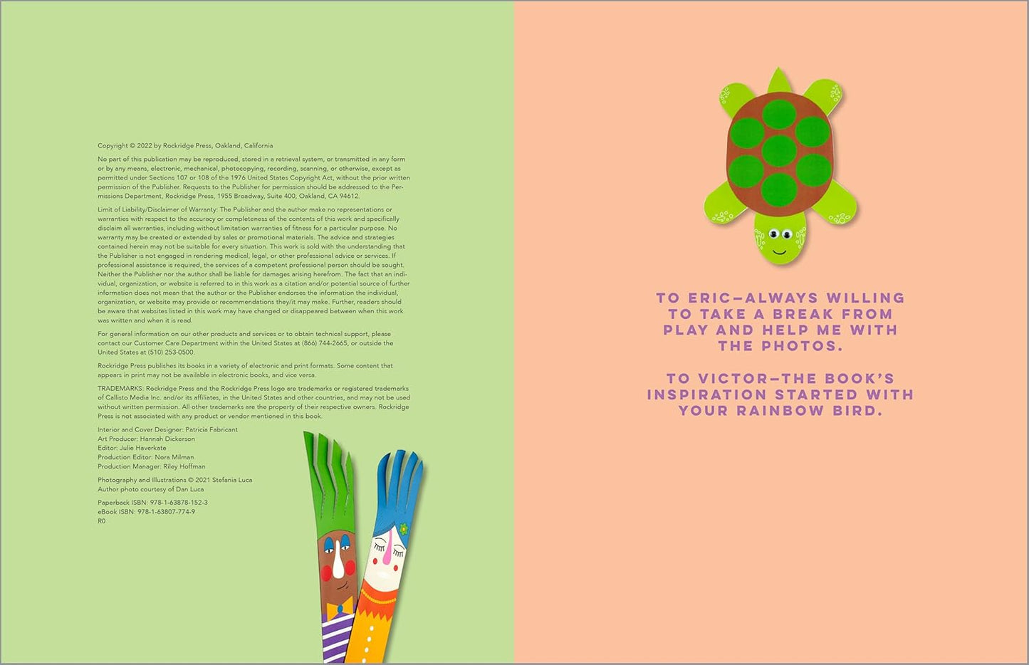Preschool Paper Crafts: 25 Creative Crafts