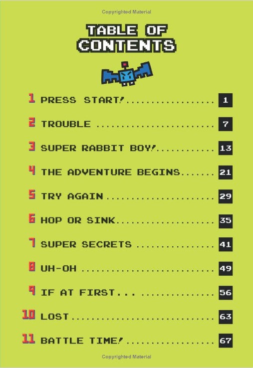 Press Start! #1: Game Over, Super Rabbit Boy!