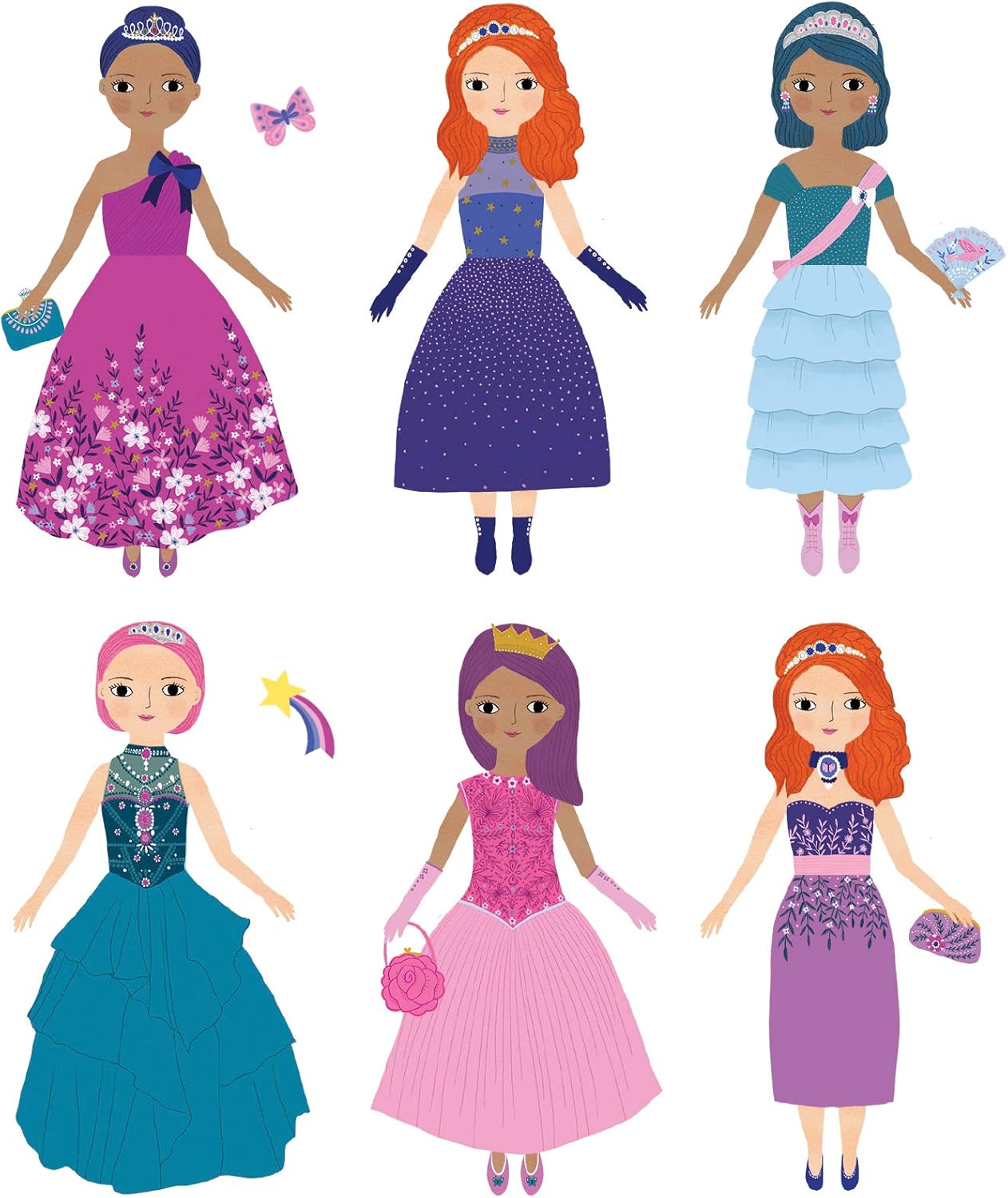 Princess Magic Magnetic Dress-Up Set