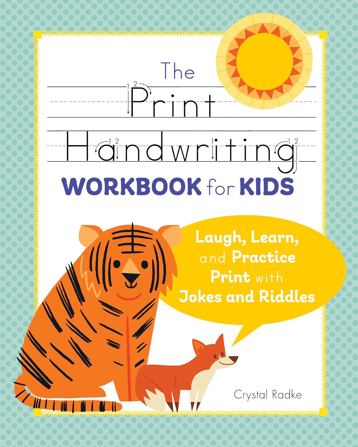 Print Handwriting Workbook for Kids