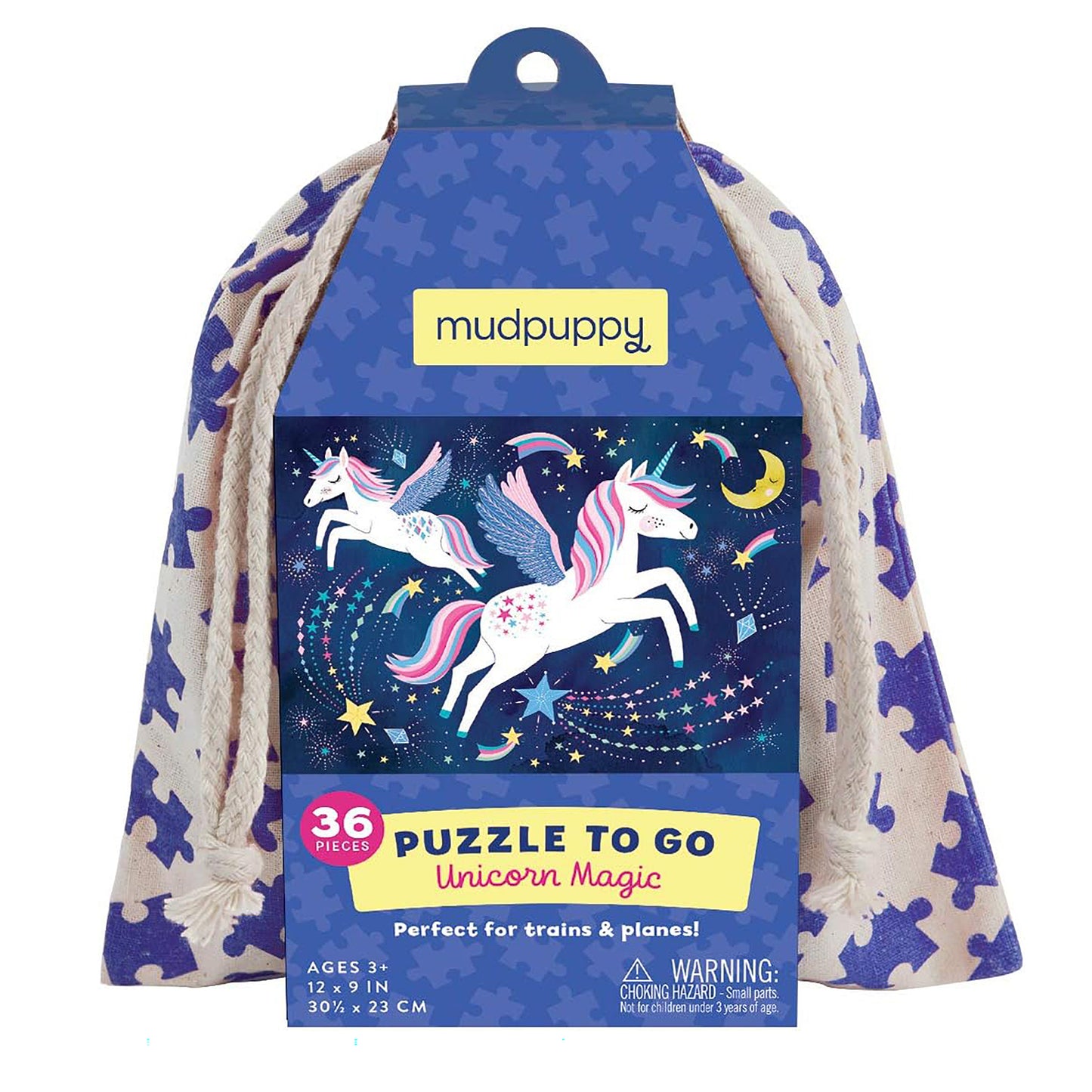 36 Piece Puzzle to Go: Unicorn Magic