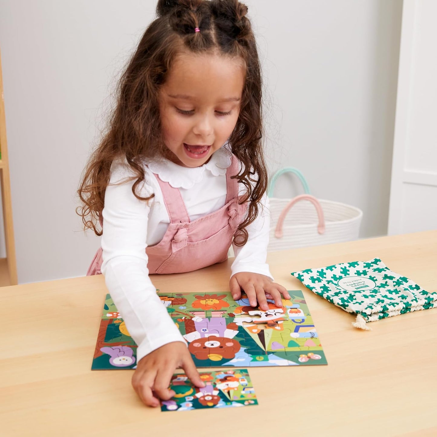 36 Piece Puzzle to Go: Happy Campers