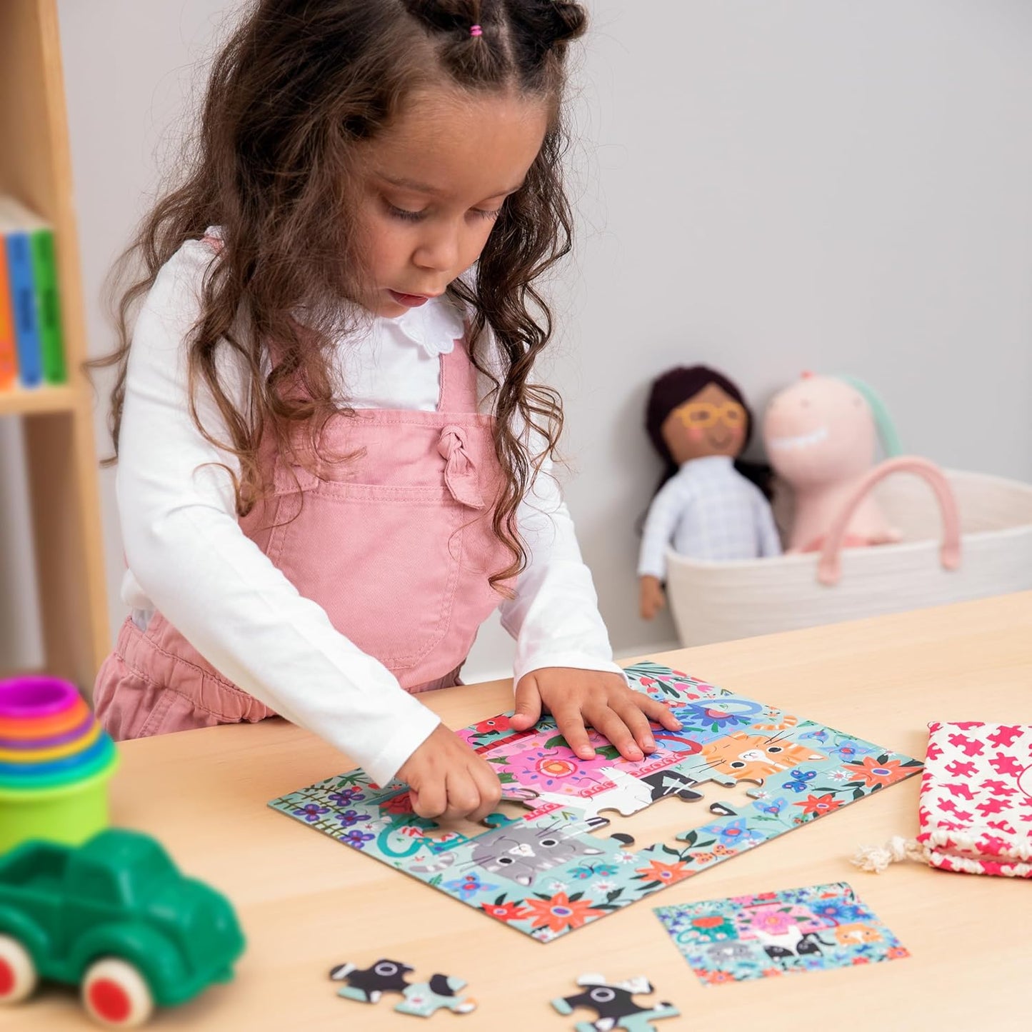 36 Piece Puzzle to Go: Teacup Kittens