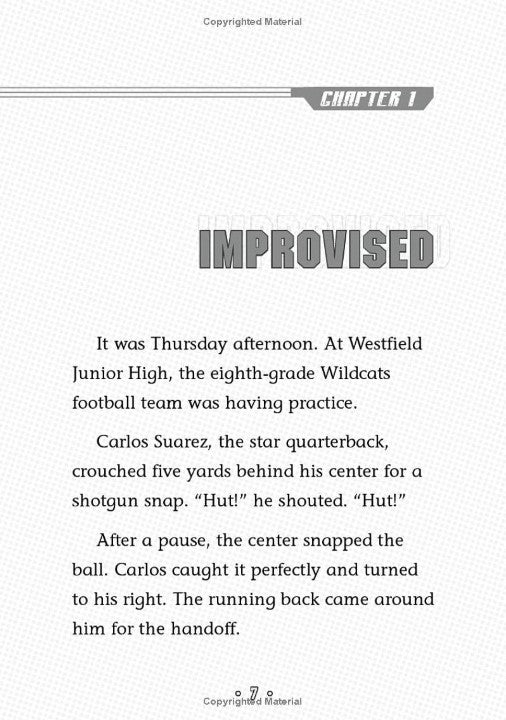 Jake Maddox Sports Stories: Quarterback Comeback