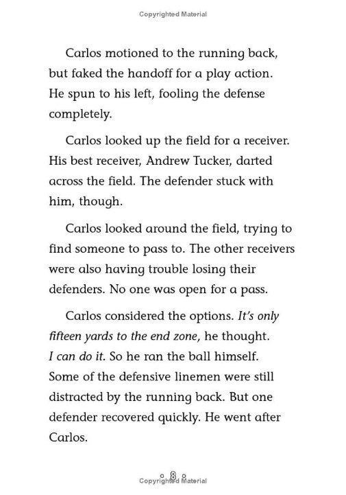 Jake Maddox Sports Stories: Quarterback Comeback