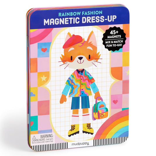 Rainbow Fashion Magnetic Dress-Up Set