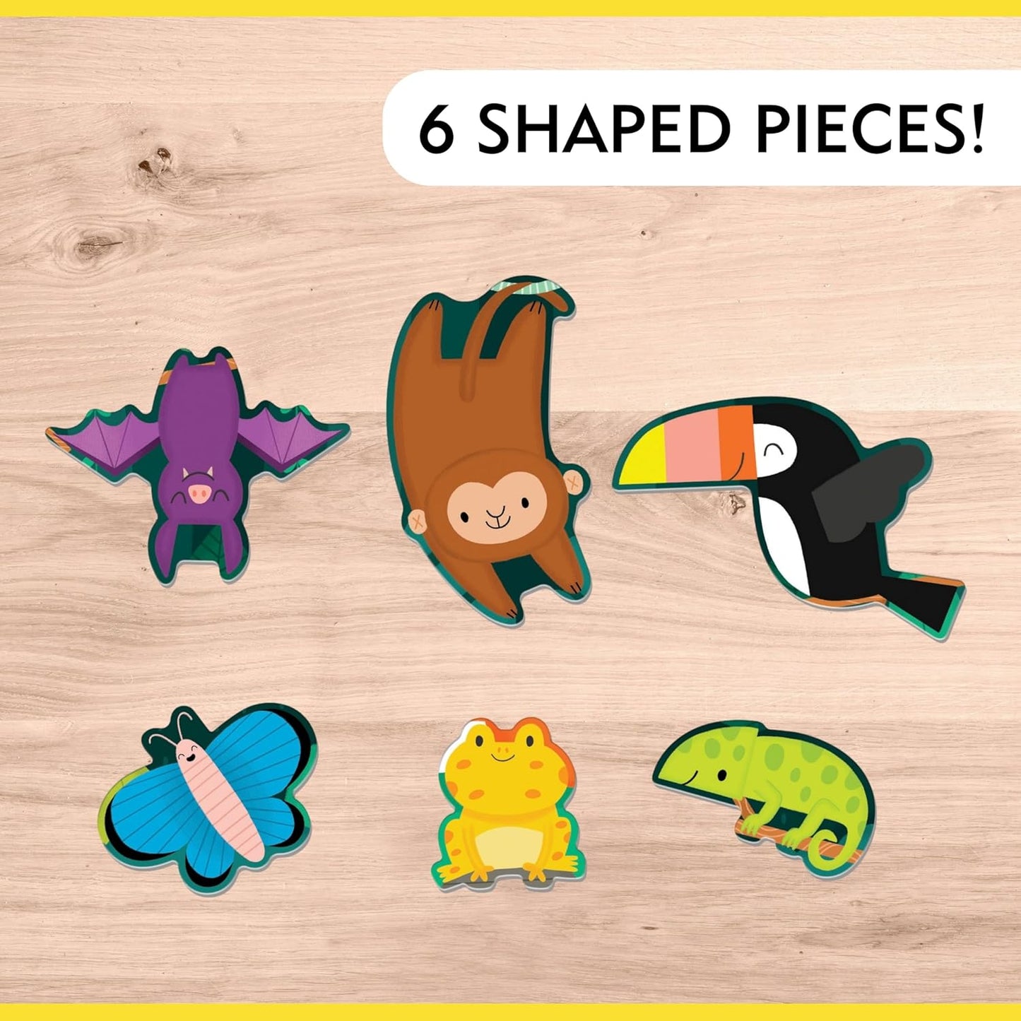 Mudpuppy 25 Piece Floor Puzzle: Rainforest