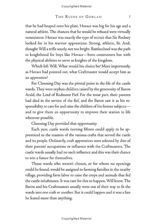 Ranger's Apprentice #1: The Ruins of Gorlan