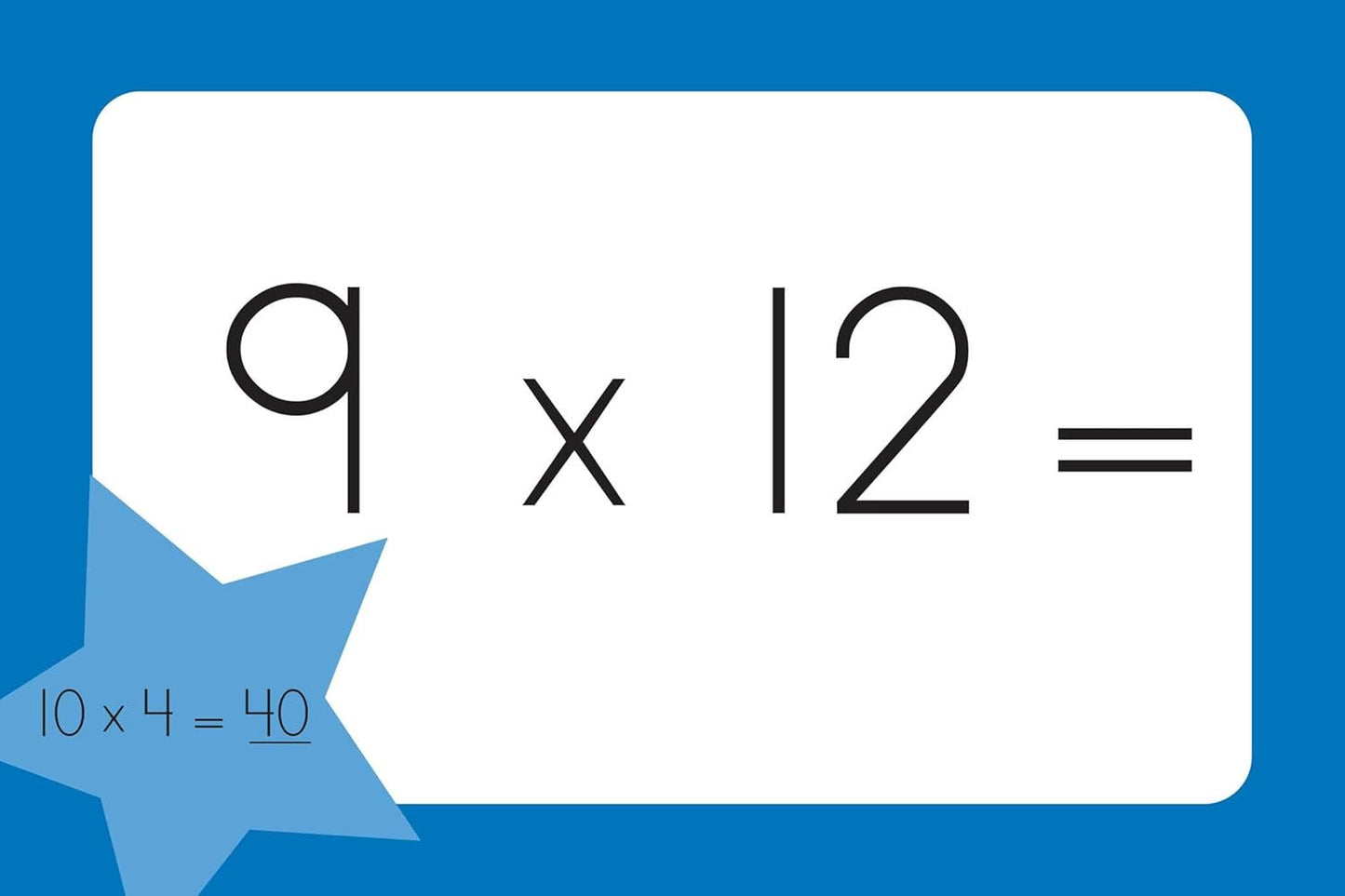 Ready to Learn Flashcards: Multiplication (Grades 2-3)