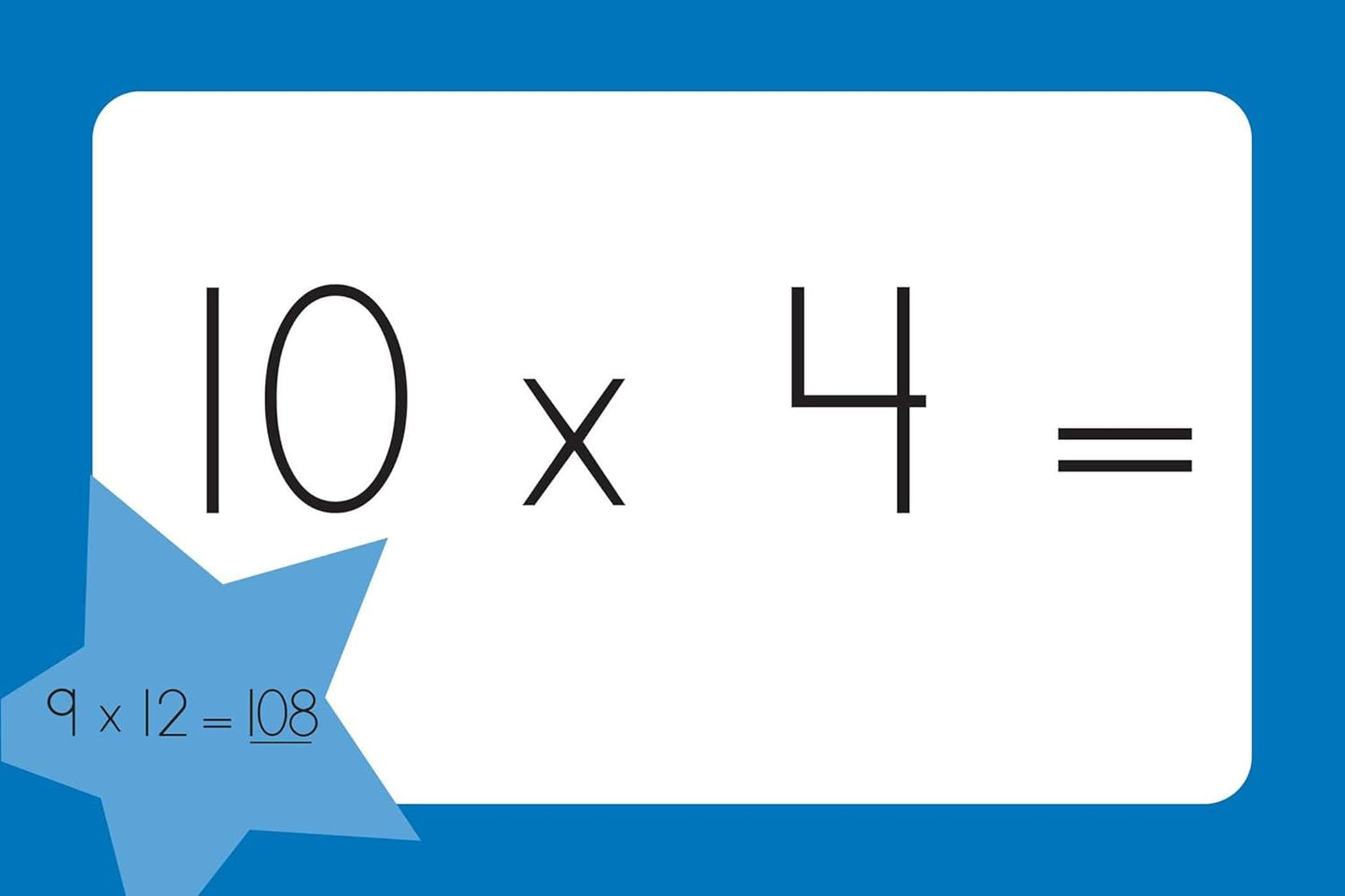 Ready to Learn Flashcards: Multiplication (Grades 2-3)