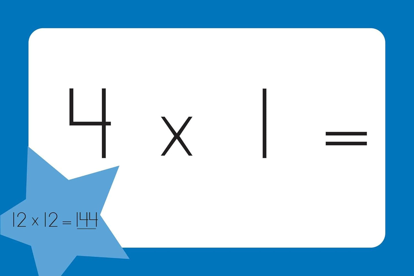 Ready to Learn Flashcards: Multiplication (Grades 2-3)