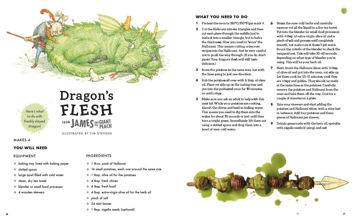 Inspired by the Stories of Roald Dahl: Marvelously Revolting Recipes