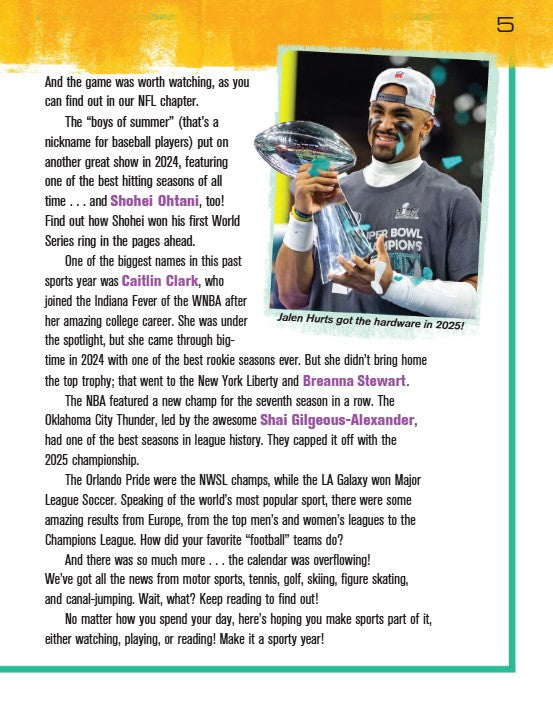 Scholastic Year in Sports 2026