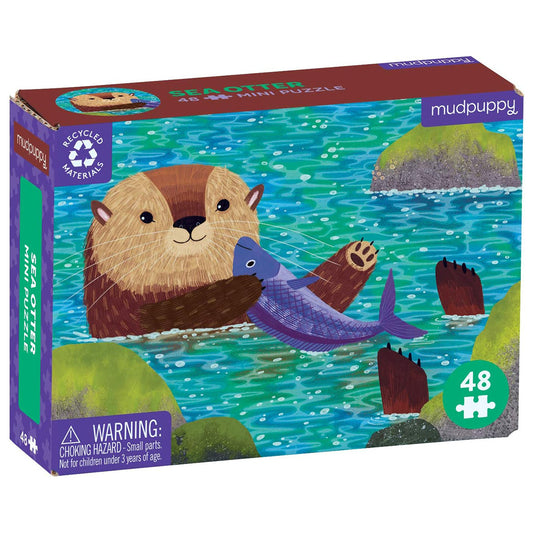 Mudpuppy Mini Puzzle: Sea Otter