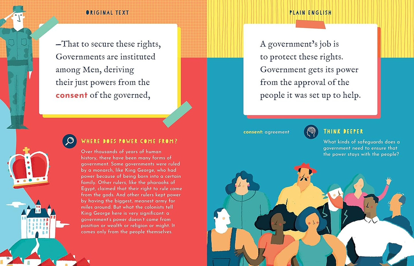 The Side-By-Side Declaration of Independence