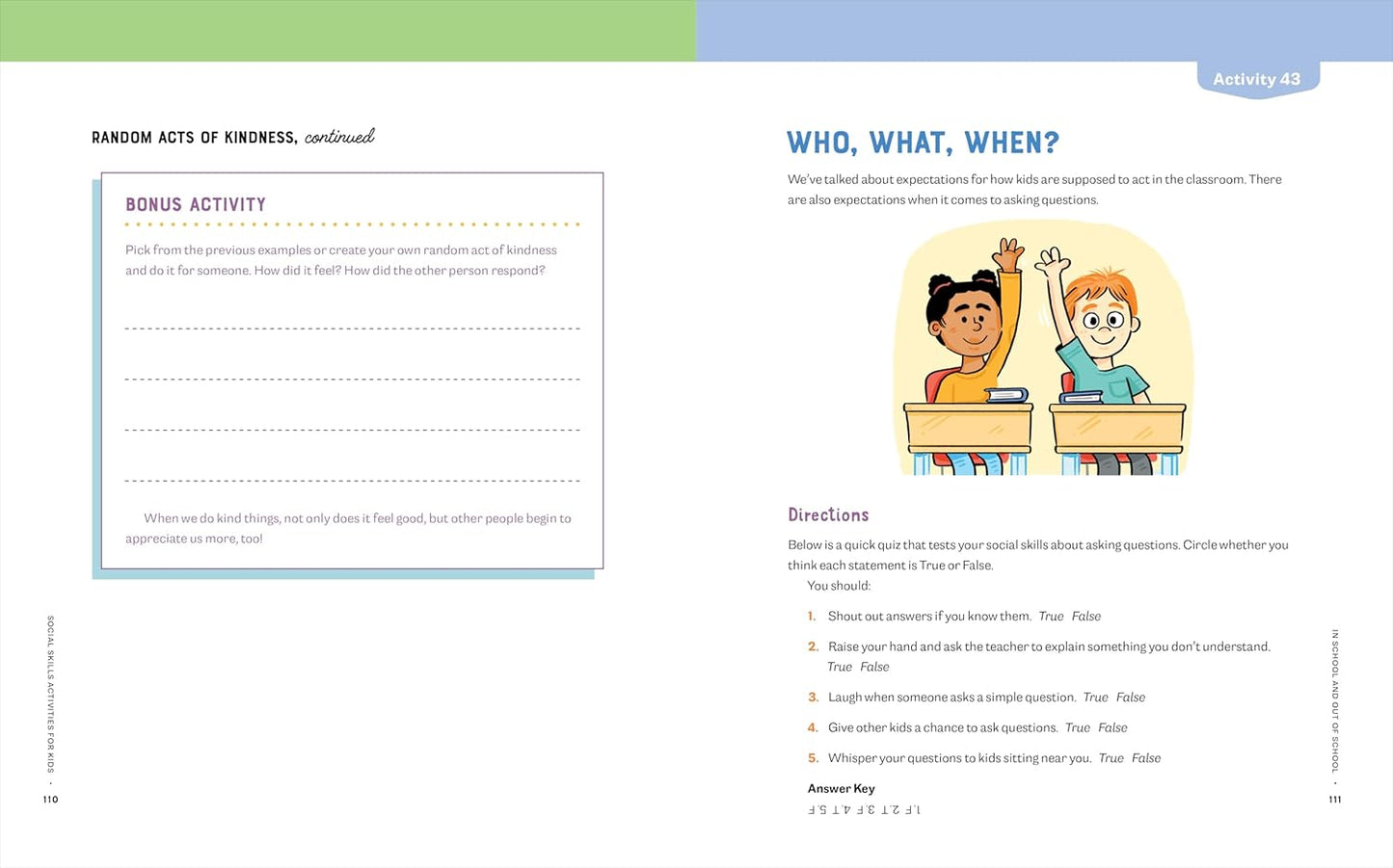 Social Skills Activities for Kids