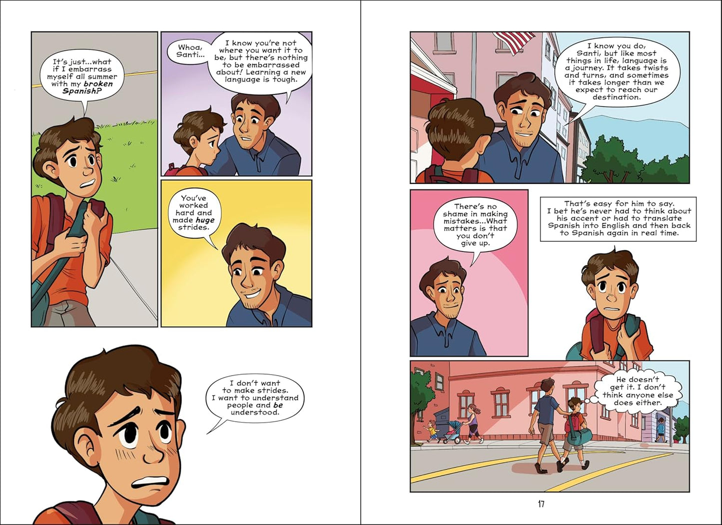 Speak Up, Santiago!: A Hillside Valley Graphic Novel