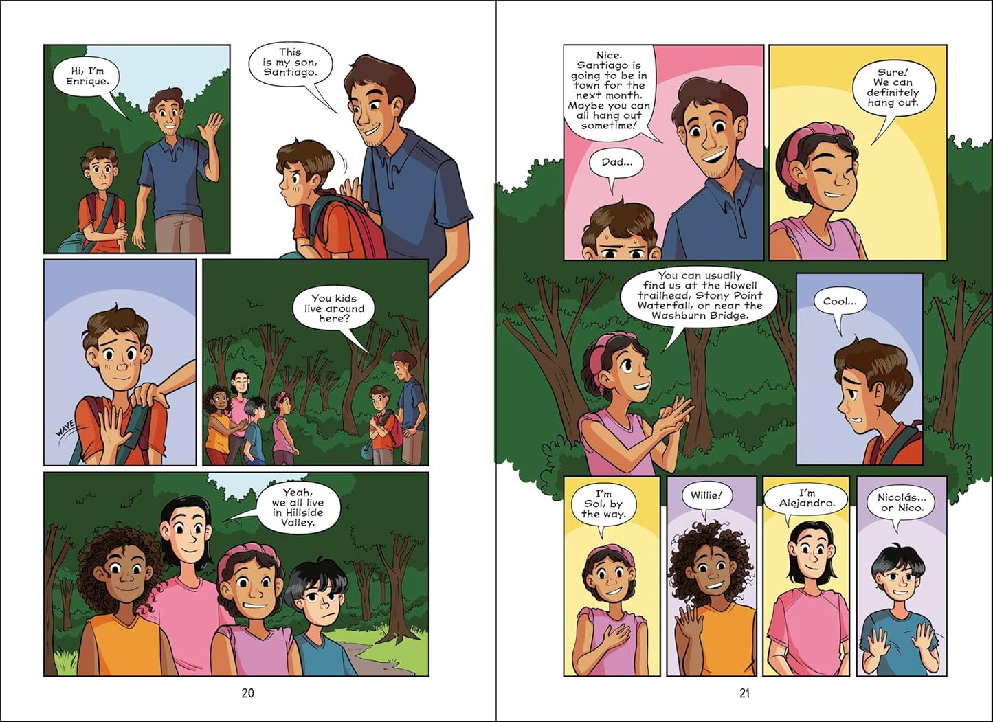Speak Up, Santiago!: A Hillside Valley Graphic Novel