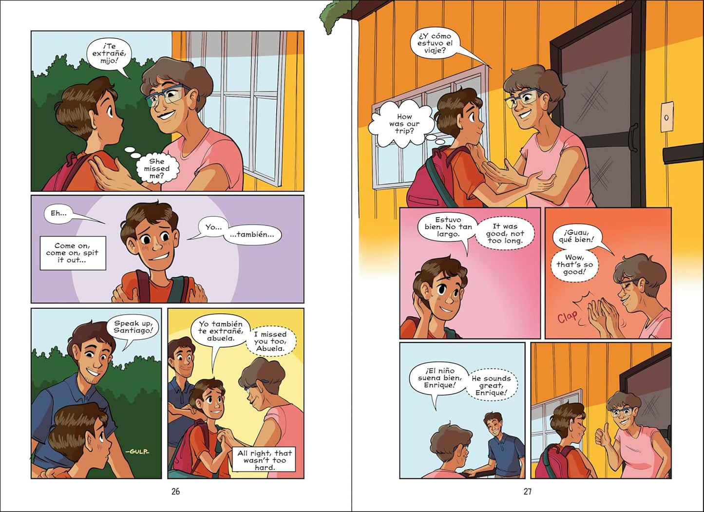 Speak Up, Santiago!: A Hillside Valley Graphic Novel