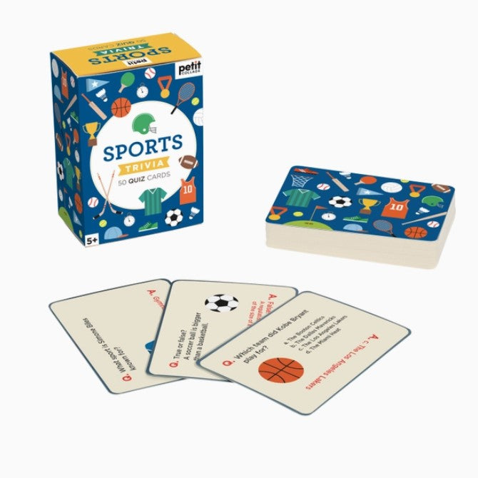 Sports Trivia Quiz Cards