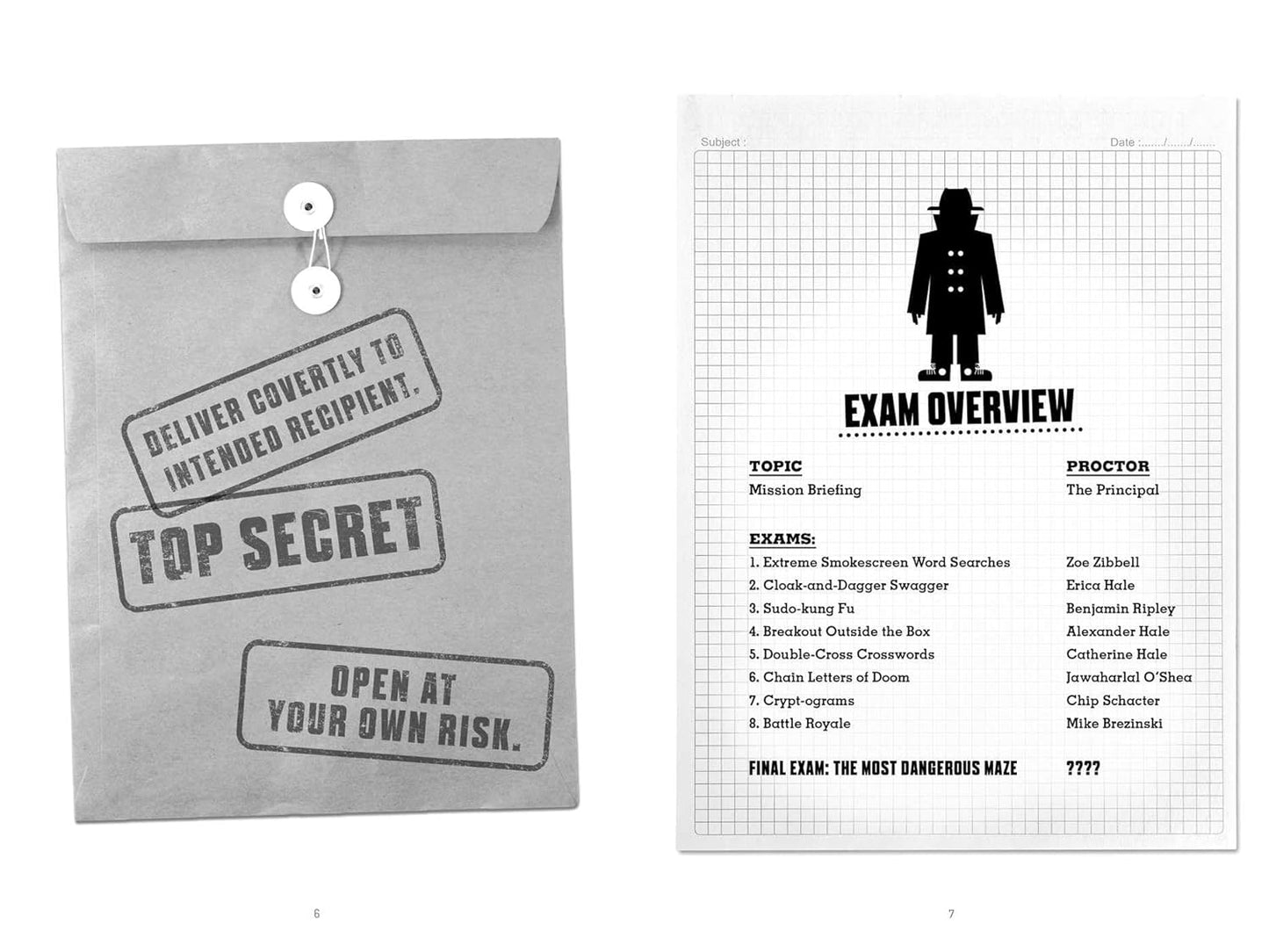 Spy School Entrance Exam