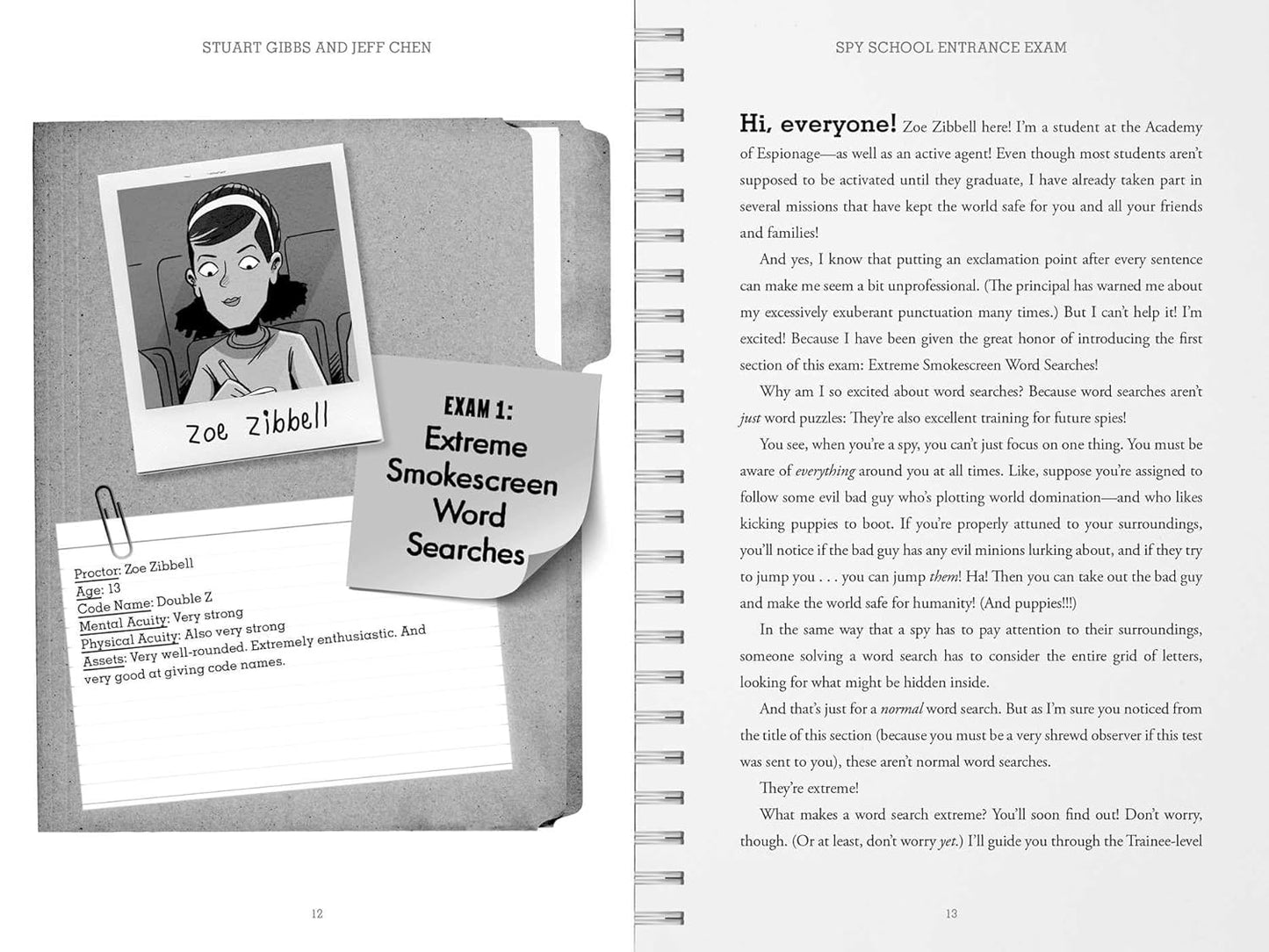 Spy School Entrance Exam