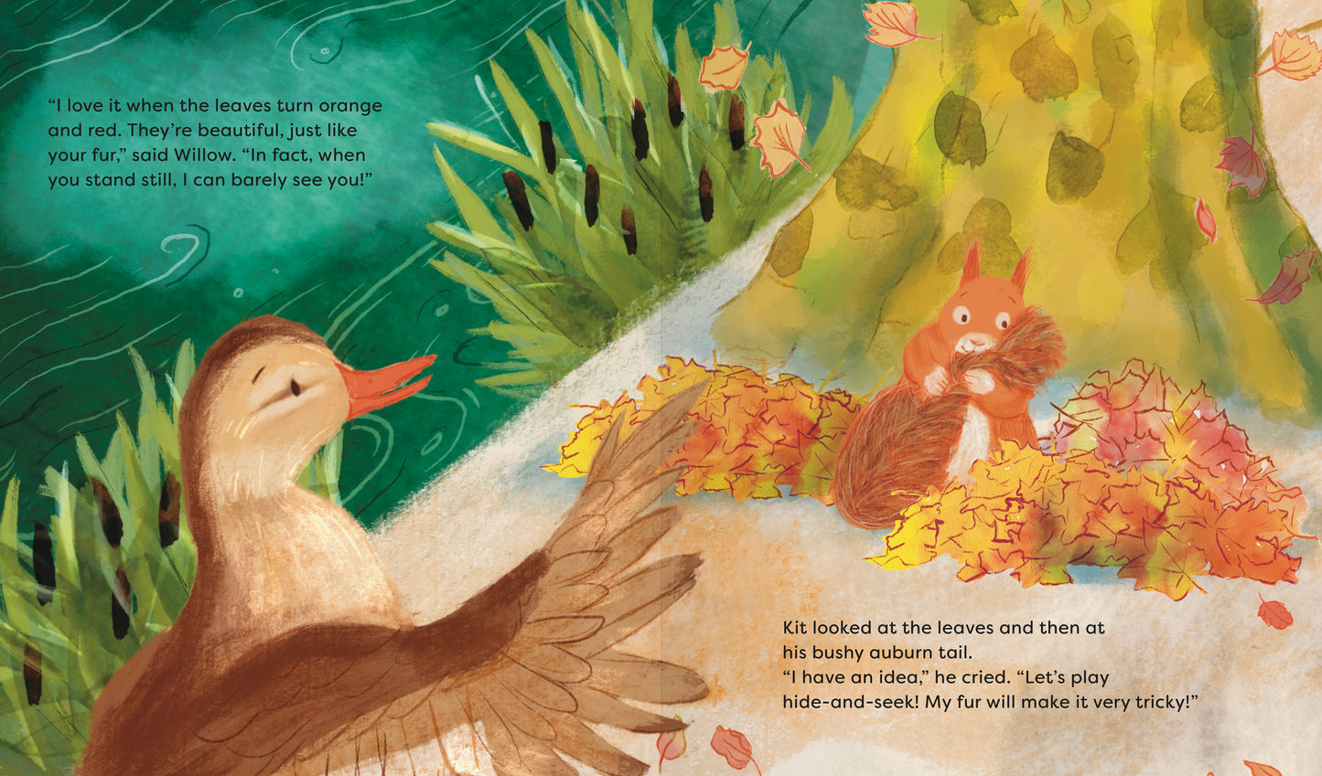 Squirrel and Duck's Autumn Adventure