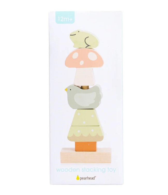 Wooden Forest Stacking Toy by Pearhead